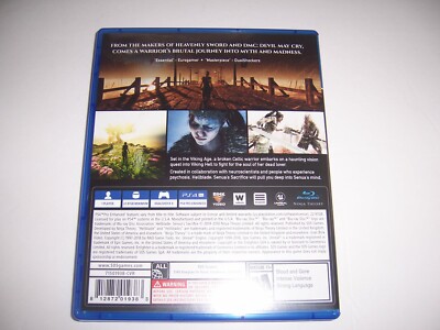 Replacement Box Case HELLBLADE SENUA'S SACRIFICE Sony PlayStation