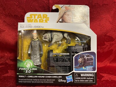 Star Wars: Forcelink 2.0 Rebolt and Corellian Hound Action Figure Set