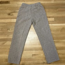 Vintage L.L. Bean Wool And Silk Trouser Pants 28  Waist Five Pocket