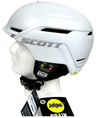 Scott Symbol 2 Plus MIPS Snowboard Ski Helmet NWT Sz Large 59-61cm '22/23 White