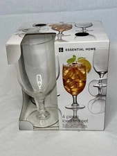 Essential Home 4 Piece Iced Tea Set 15.75 oz Glasses