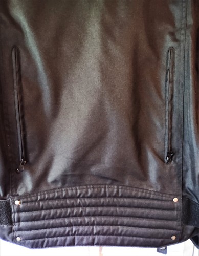 Street and Steel Armored Black Motorcycle Jacket Men’s Size Large Lined EUC LN - Bild 12 von 16