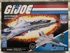 G.I. Joe 100pc Skystriker Construction Set Item GJ3522-02 Hasbro New Sealed