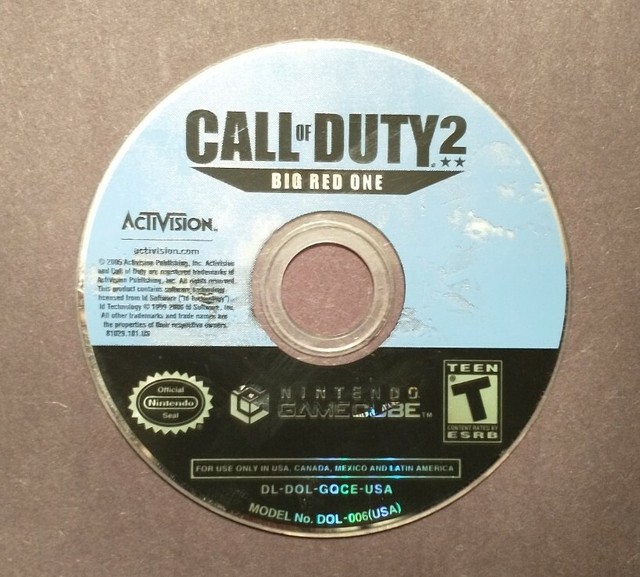 Call of Duty 2: Big Red One (Nintendo GameCube, 2005) for sale online ...