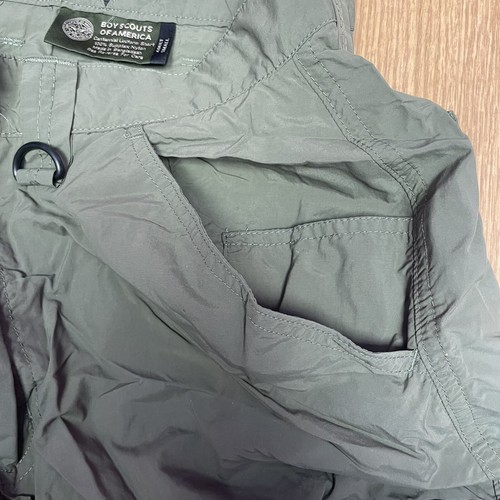 Boy Scouts of America Centennial Uniform Cargo Short Bundle (4) Green Nylon - Picture 4 of 20