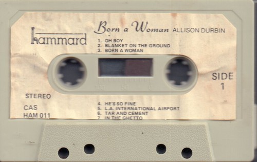 Allison Durbin - Born A Woman, 1976 original Hammard Australian cassette tape - Picture 5 of 7