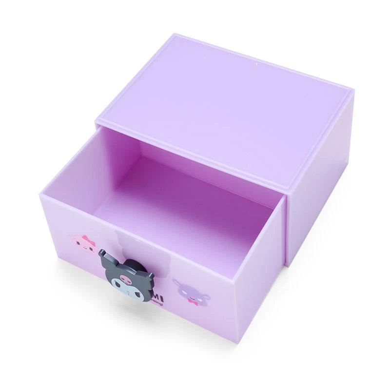 Mini organizador Kuromi Sanrio almacenamiento apilable cofre Foto 2 de 4