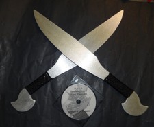 Training Sword Practice Aluminum FMA Barong Double Techniques DVD