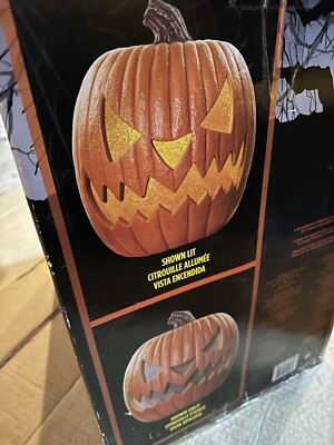 Costco Halloween Pumpkin Motion Sensor Jack-O-lantern Sound