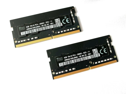 Original 8Gb kit for Mac mini (late 2018) - 2x4Gb DDR4 RAM 2666Mhz DIMM PC4-2130