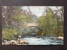 Divie Bridge, Forres Moray Vintage Postcard B45