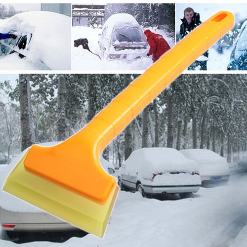 Car Windshield Ice Scraper Long Handle Versatile Car Snow Removal ...