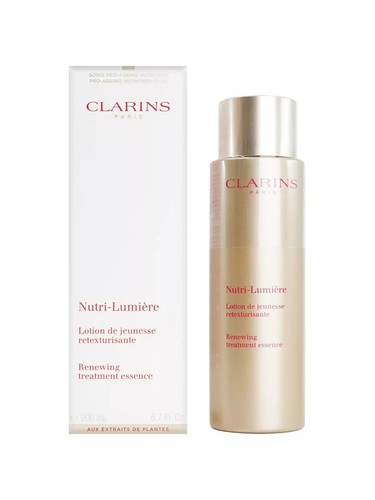 Clarins Nutri-Lumiere Renewing Treatment Essence 6.7oz | New in Box