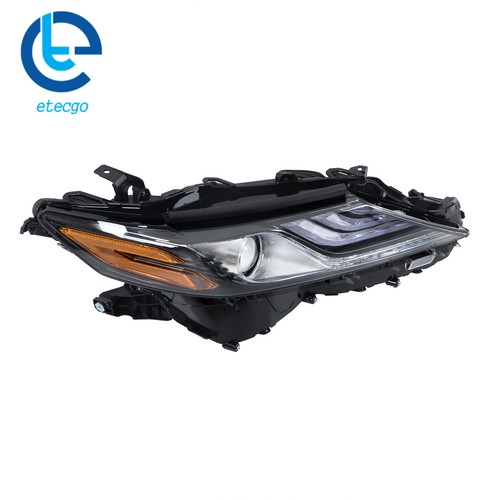 Headlight For 2021 2022 Toyota Camry XSE Passenger Black W/LED Signal Lamp Right - Picture 4 of 13