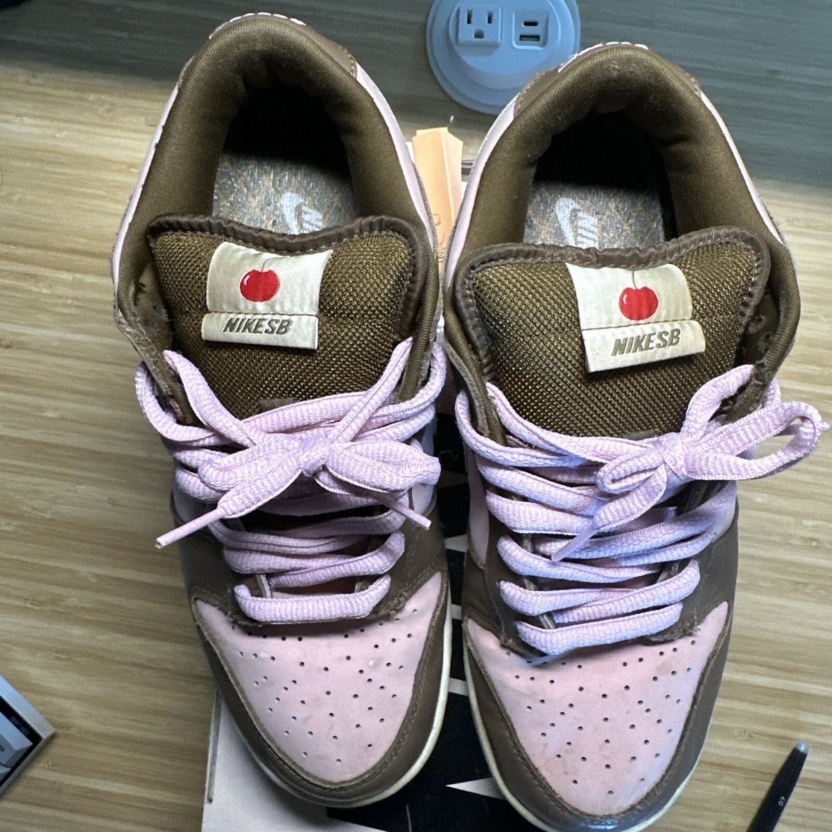 Size 9.5 - Nike Stüssy x Dunk Pro SB Low Cherry | eBay