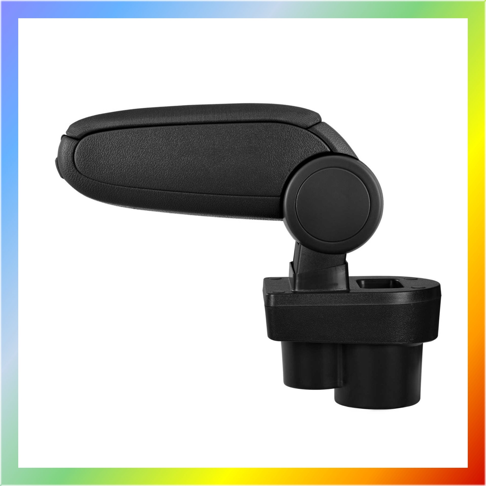 Accoudoir Central Seat Toledo 4 IV KG NH (2012-2019) en Tissu Noir avec Rangement