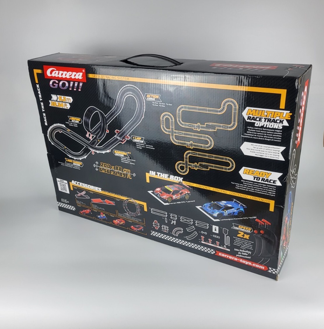 Carrera Go!!! Race The Track Rennbahn Kit (20062526) online kaufen  