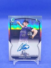2023 Bowman Chrome🔥Connor Staine🔥1st Auto Refractor /499