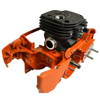 For Husqvarna 372 372XP CHAINSAW Crankcase Piston Cylinder Motor Engine Assembly