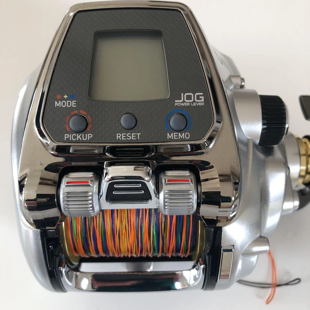 DAIWA SEABORG 500J Electric Spinning Reel Megatwin Handle Seabass Fishing S8873