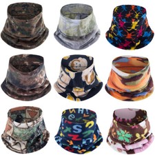 Winter Neck Warmer Scarf Soft Fleece Adjustable Neck Gaiter Thermal Face Mask US