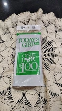 Today's girl Leggs regular pantyhose size B nude color sheer toe new