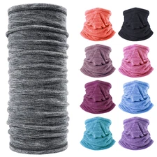 Winter Neck Warmer Gaiter Fleece Ski Face Mask for Cold Weather Outdoor Sports