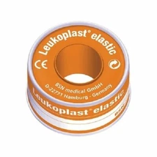 Leukoplast Elastic Tape 2.5Cmx2.5Mtr (Orange Spool), 2pcs