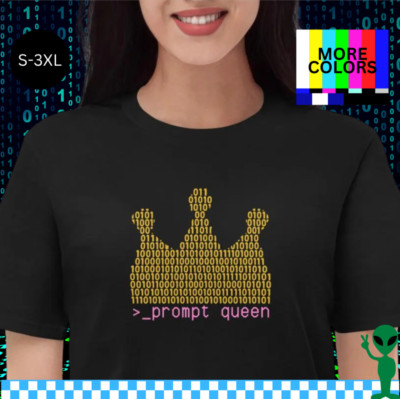 Prompt Queen Shirt S-3XL Unisex Short-Sleeve
