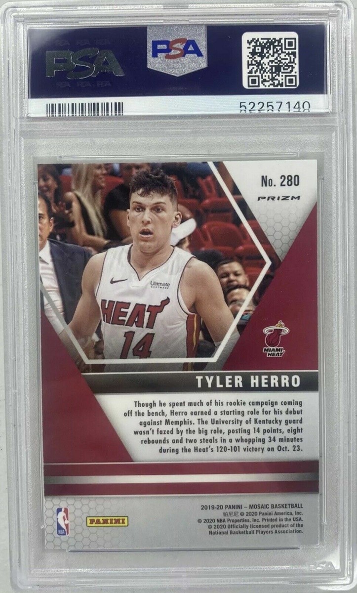 【B89】NBA カード Tyler Herro RC mosaic prizm 2019-20 Panini Prizm Mosaic Tyler Herro Rookie Card RC NBA