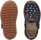 BNIB Clarks Girls Toddler FLASH MOUSE Navy Blue Leather Shoes