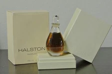Vintage * HALSTON by HALSTON * splash PURE PARFUM 28 ml 1 oz OLD FORMULA LARGE
