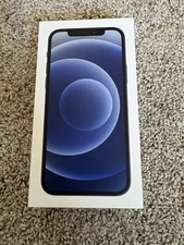 iPhone 12 128 GB Black Box Only / Empty Box With Apple Sticker