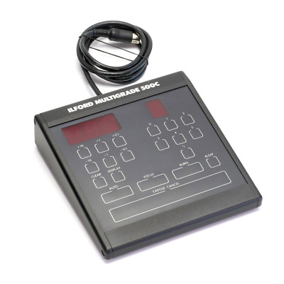 Ilford 500C Control Unit w/ Cable for 500H & 500HLZ Heads Multigrade 500 System