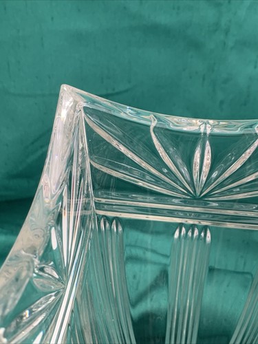 Waterford Crystal Odyssey Square Vase Marquis Clear Cut 10 in tall - Picture 20 of 24
