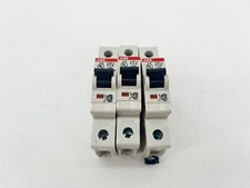 Lot of 3 ABB S201U-K5A Miniature Circuit Breakers 5A 240V 1P 2CDS251001R0357