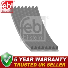 Febi V-Ribbed Drive Belt Fits BMW 1 Series 4 2 6 5 3 7 X5 X3 X4 X6 3.0 3.4