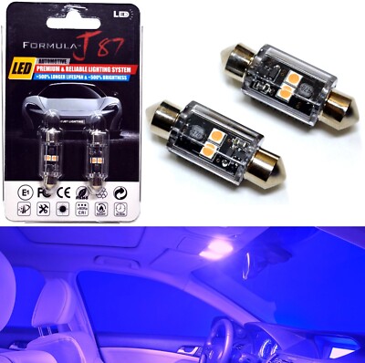 LED Light Canbus Error Free DE3425 5W Pink Two Bulb Trunk Cargo Replace Show JDM