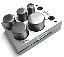 Jewelry Tool Round Disc Cutter 5ps Punch Set 1/2",5/8",3/4",7/8",1" Goldsmith