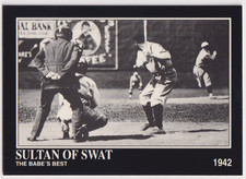 1992 Megacards Babe Ruth Collection #106 Babe Ruth New York Yankees HOF