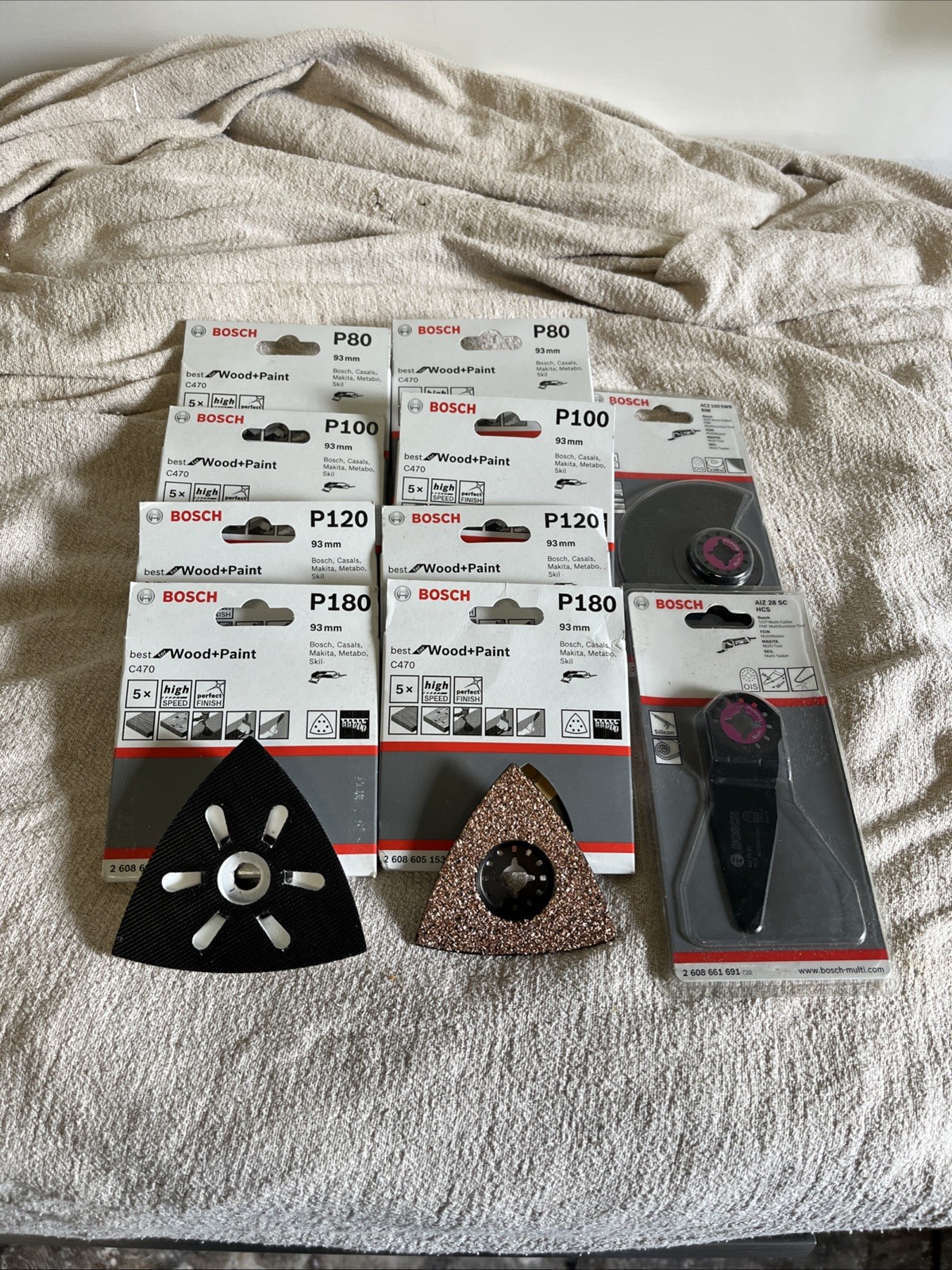 Bosch Multi tool accessories