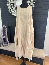 Magnolia Pearl Silk Cotton Embroidered Dress OS