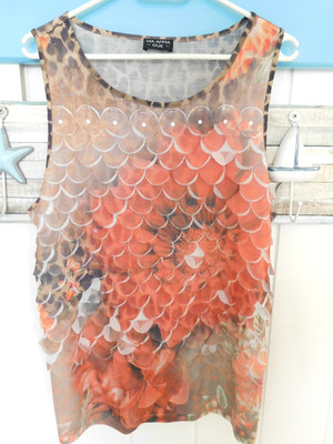 VIA APPIA DUE  Trägershirt   Gr.  44    Top  , Sommershirt , Blusenshirt