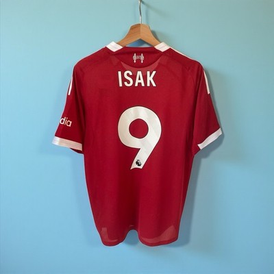 Liverpool FC 2025/26 Home Authentic adidas L — ISAK 9 Soccer