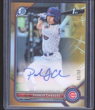 Parker Chavers 1st Bowman Chrome Gold Auto /50