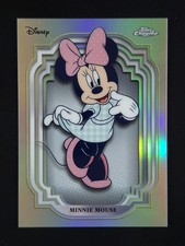 2024 Disney Topps Chrome MINNIE MOUSE Refractor SP Animated Character #2