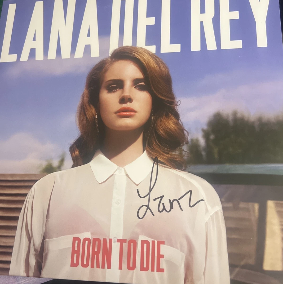 Lana Del Rey Signed Indiana Original Autographed Rock & Pop