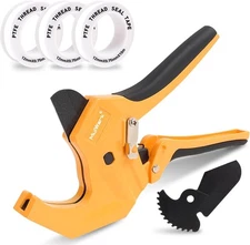 Mulwark PVC Pipe Cutter Tool Cuts up to ‎1-5/8” 