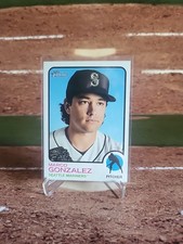 2022 Topps Heritage SP - #437 Marco Gonzalez - Seattle Mariners