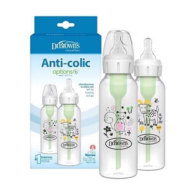 Dr. Brown's Anti-Colic Options+ Narrow-Neck Baby Bottle